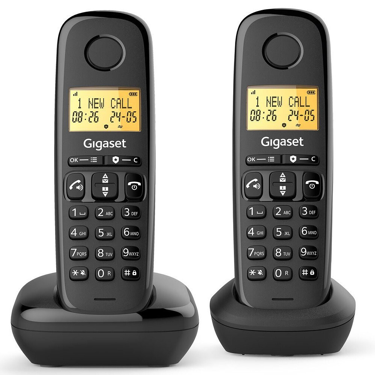 GIGASET BASIC100DUONOIR - vue 5