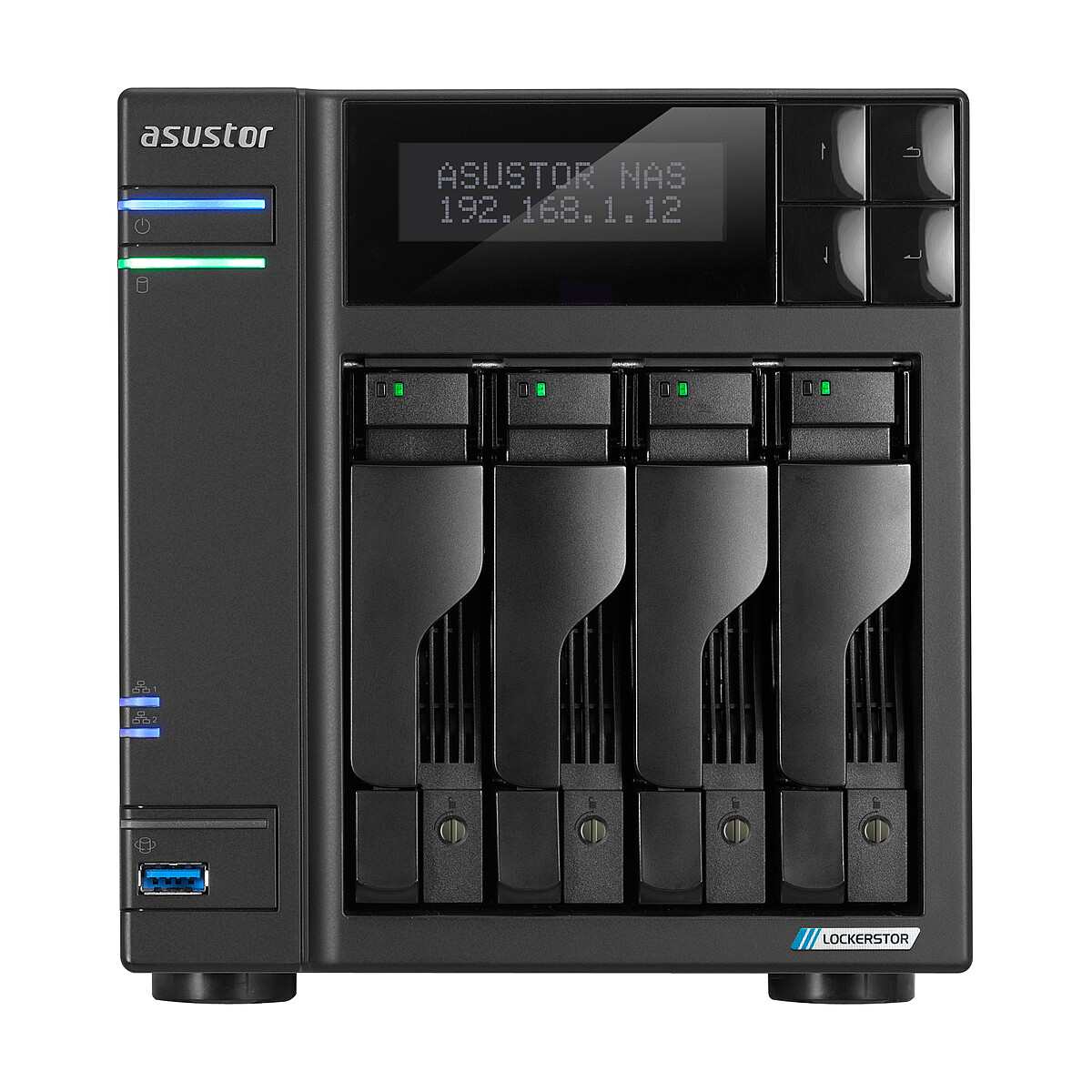 ASUSTOR Lockerstor 4 Gen 2+ AS6704T V2 - Asustor