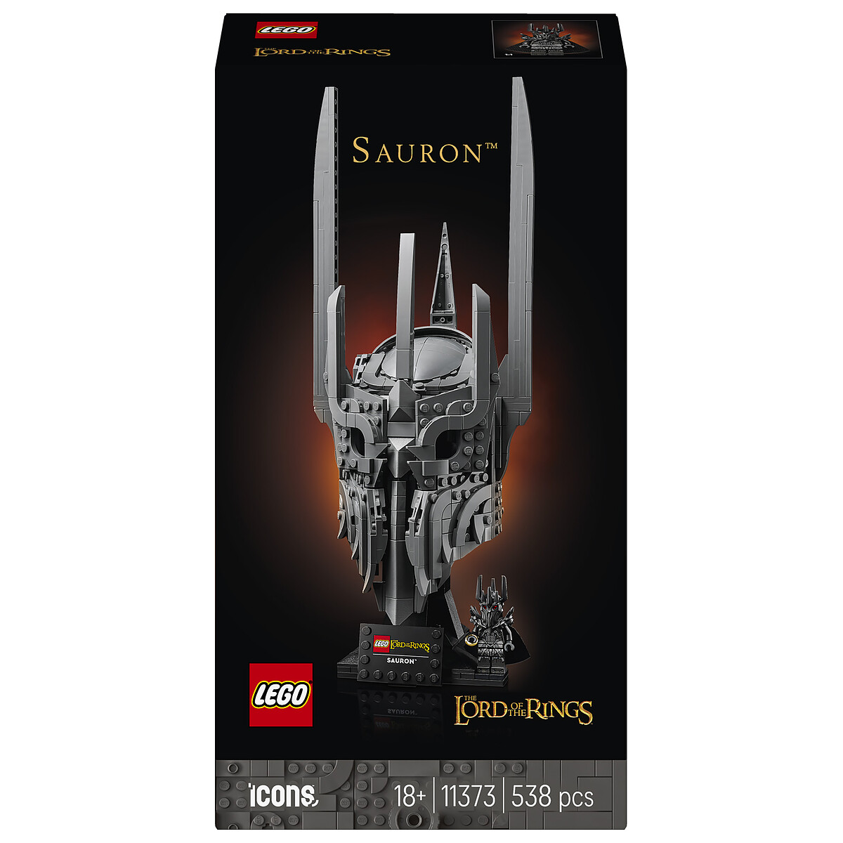LEGO Icons 11373 Le Seigneur des Anneaux : le Casque de Sauron - Lego