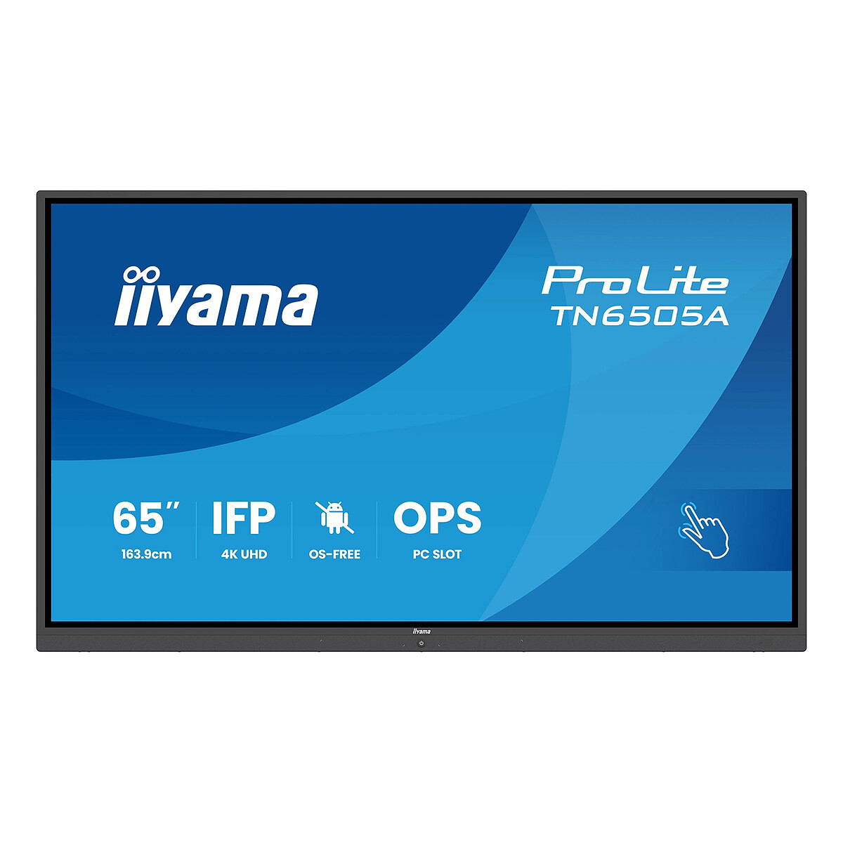 iiyama TN6505A B1AG Écran d'affichage dynamique Écran plat interactif 64.5 500 cdm² 4K Ultra HD Écran tactile - vue 2