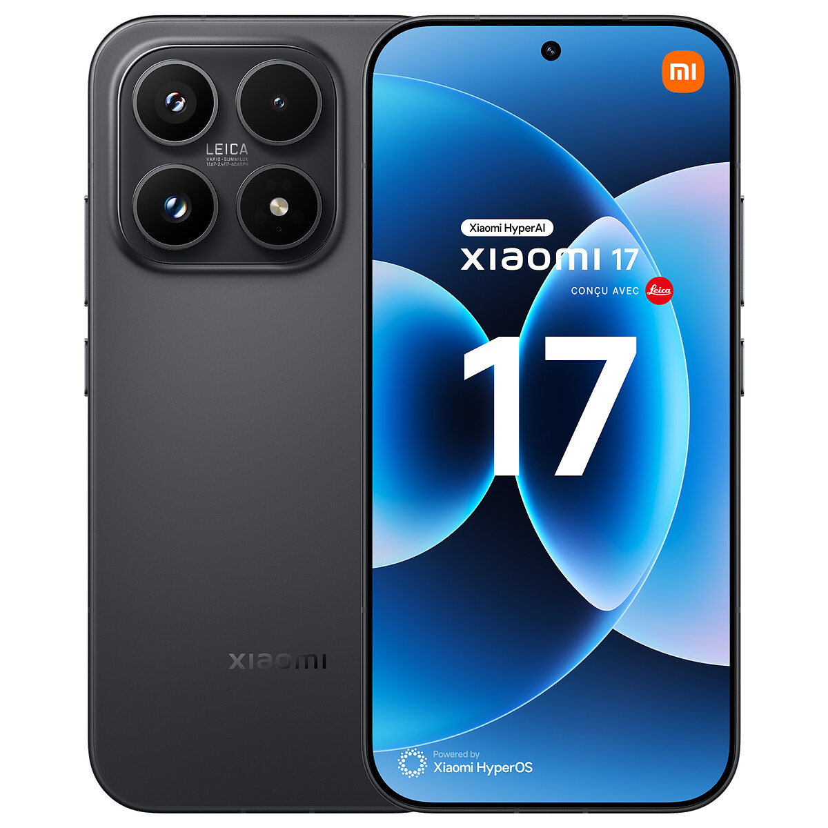 Xiaomi 17 Conçu avec Leica Noir (12 Go / 512 Go) - Xiaomi