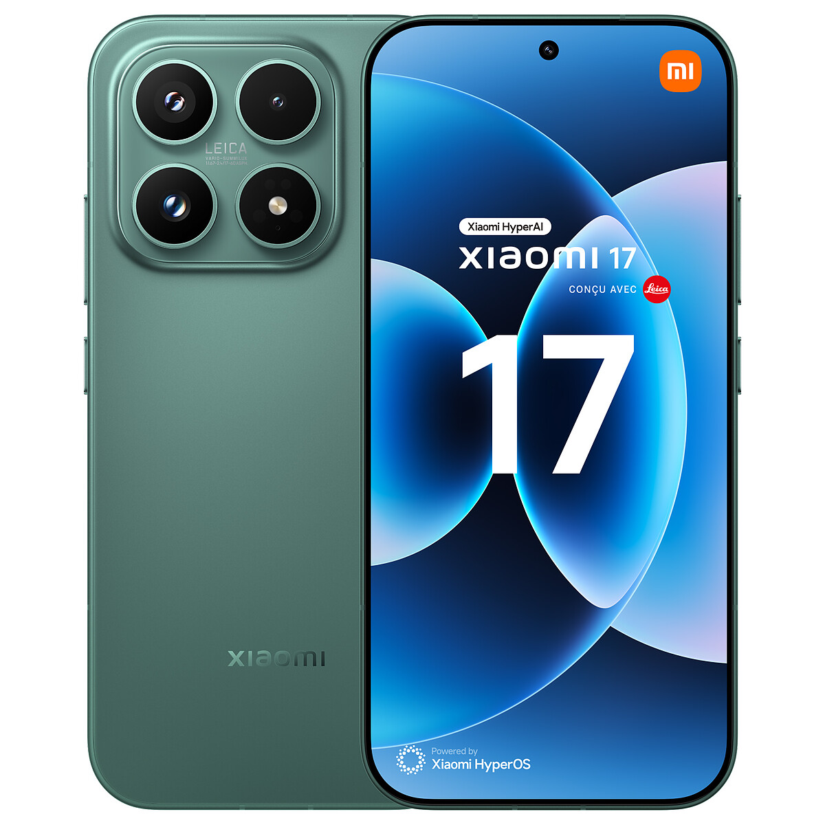 Xiaomi 17 Conçu avec Leica Vert (12 Go / 512 Go) - Xiaomi
