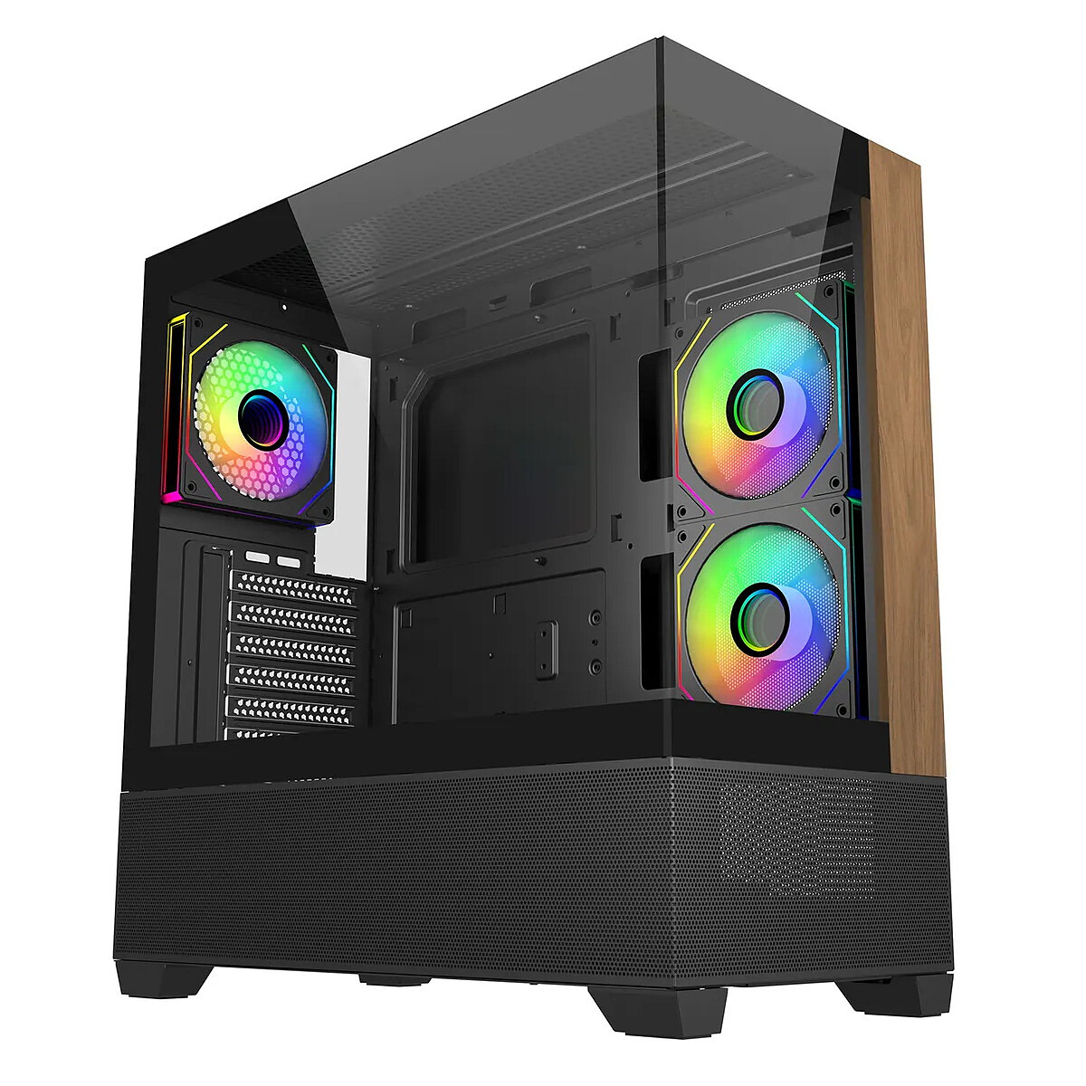 Cooler Master Elite 690 Wood (Noir) - Cooler Master
