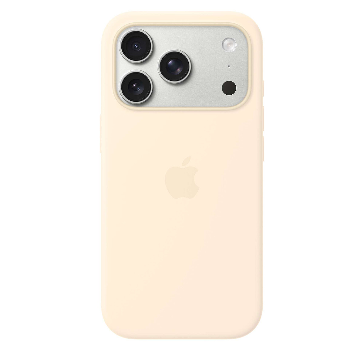 Coque en silicone avec MagSafe Apple Vanille pour iPhone 17 Pro