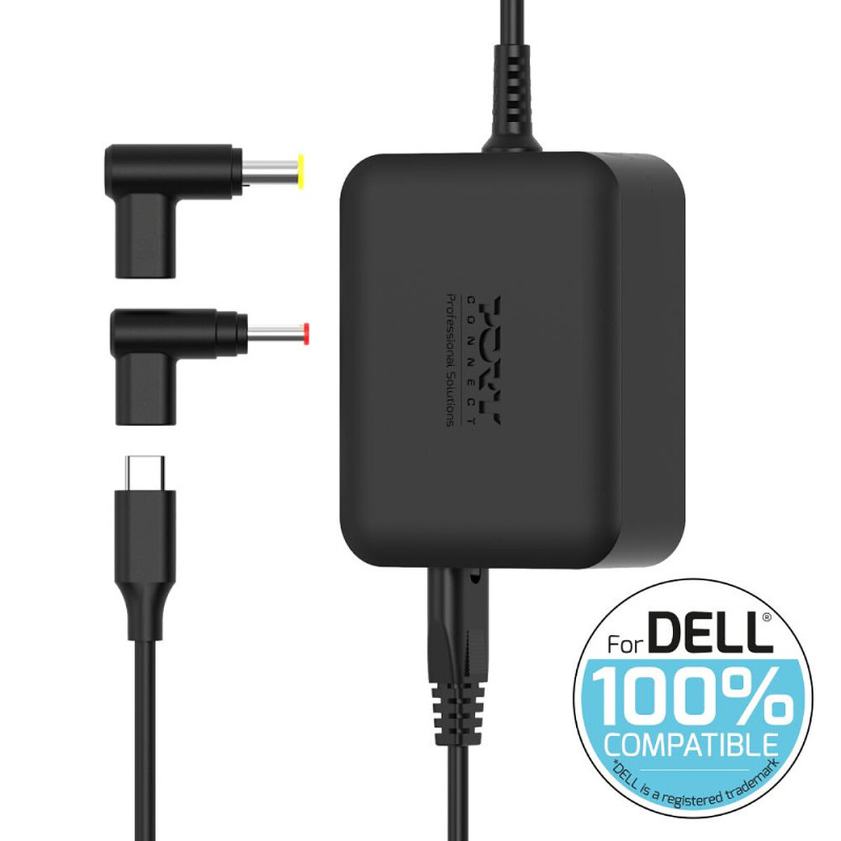 PORT Connect Dell Power Supply GaN2 USB Type C (100W) - Port Connect