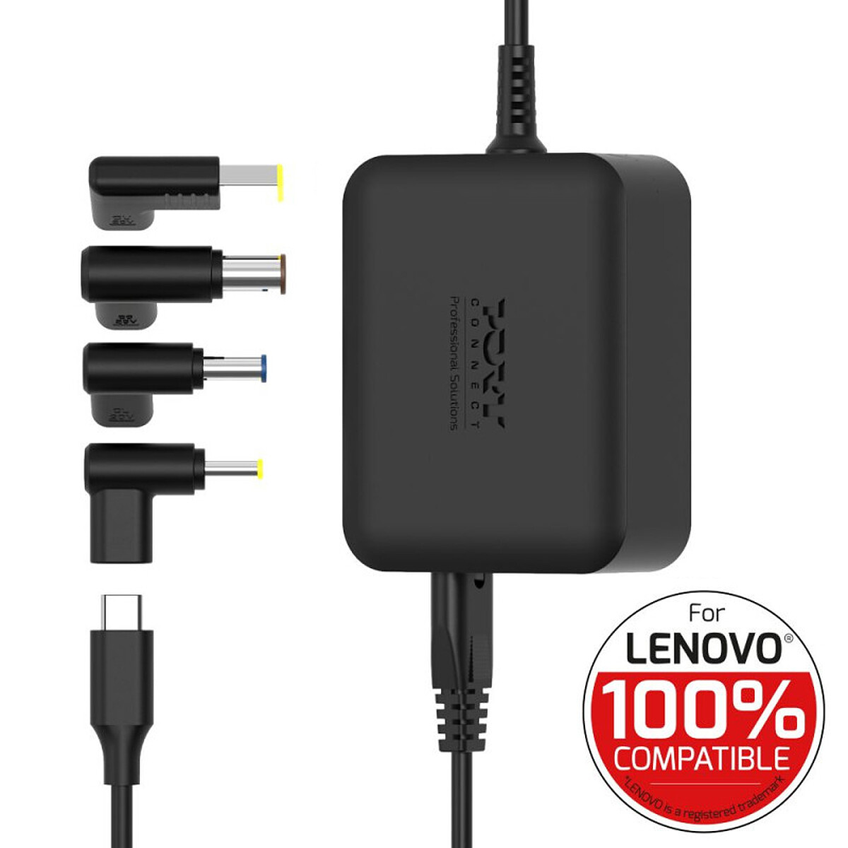 PORT Connect Lenovo Power Supply GaN2 USB Type C - vue 5