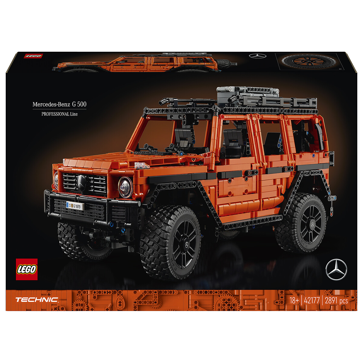 LEGO Technic Mercedes-Benz G 500 PROFESSIONAL Line 42177 - vue 10