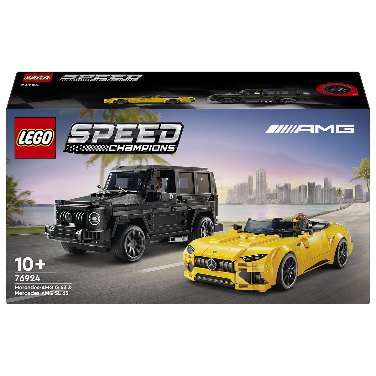 LEGO Speed Champions Mercedes-AMG G 63 et SL 63 76924 - vue 9