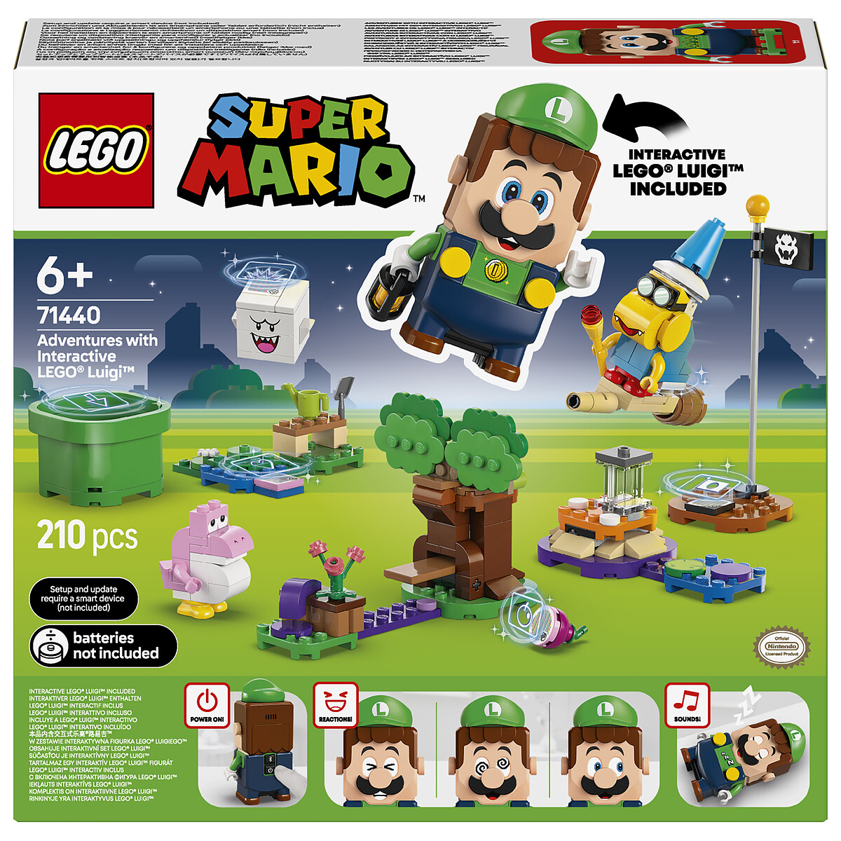 LEGO Super Mario Les Aventures de LEGO Luigi Interactif 71440 - vue 5