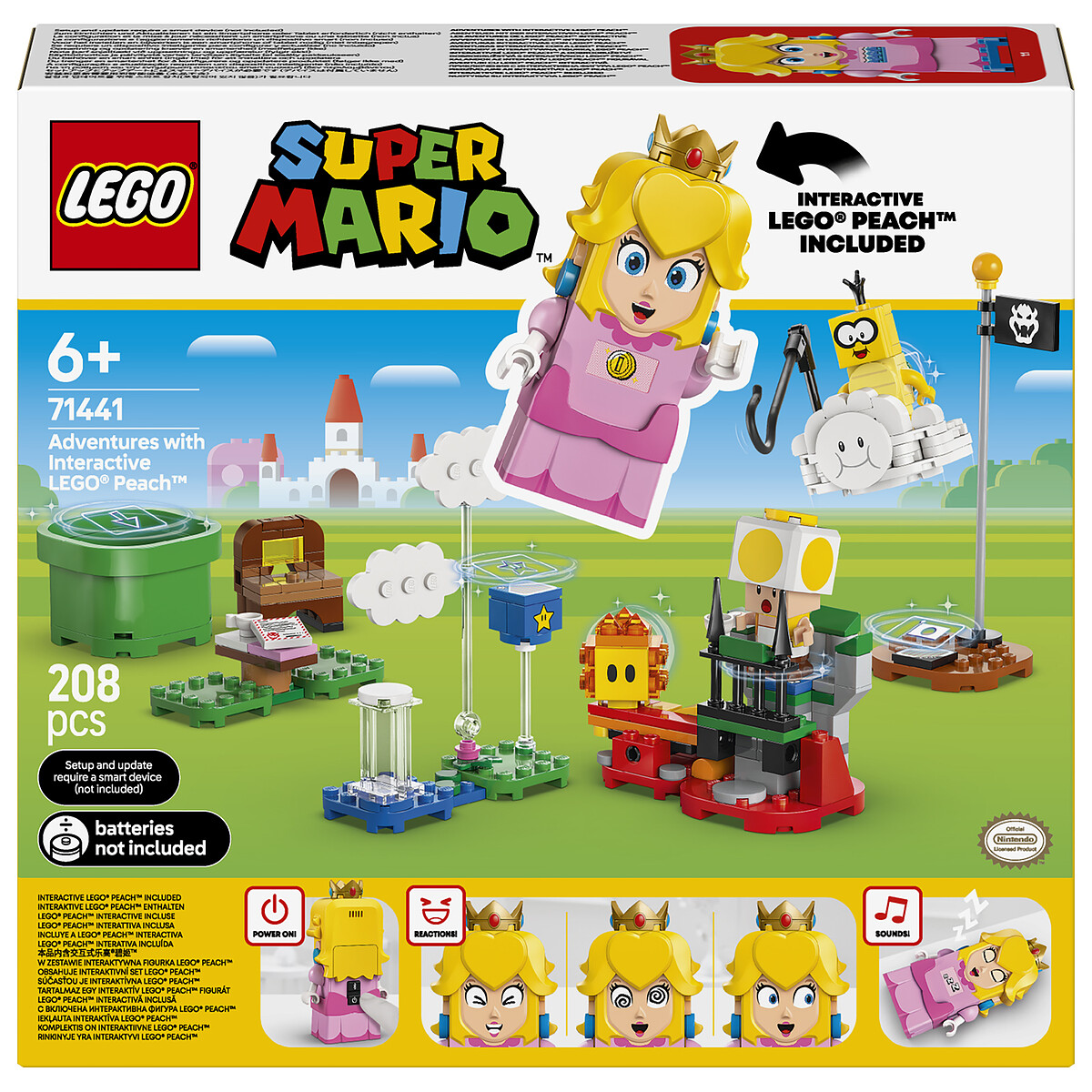LEGO Super Mario 71441 Les Aventures de LEGO Peach interactive
