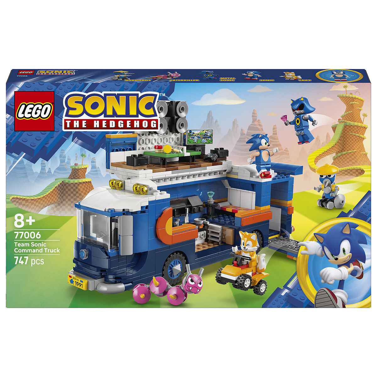 LEGO Sonic the Hedgehog Camion de Contrôle de l’Équipe Sonic 77006 - vue 5