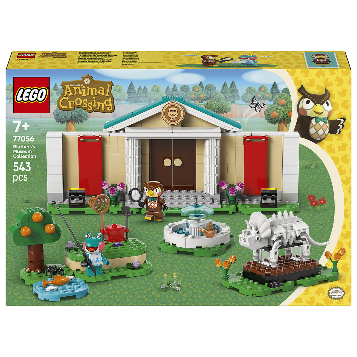 LEGO Animal Crossing 77056 Les Collections du Musée de Thibou Jeu dès - vue 6