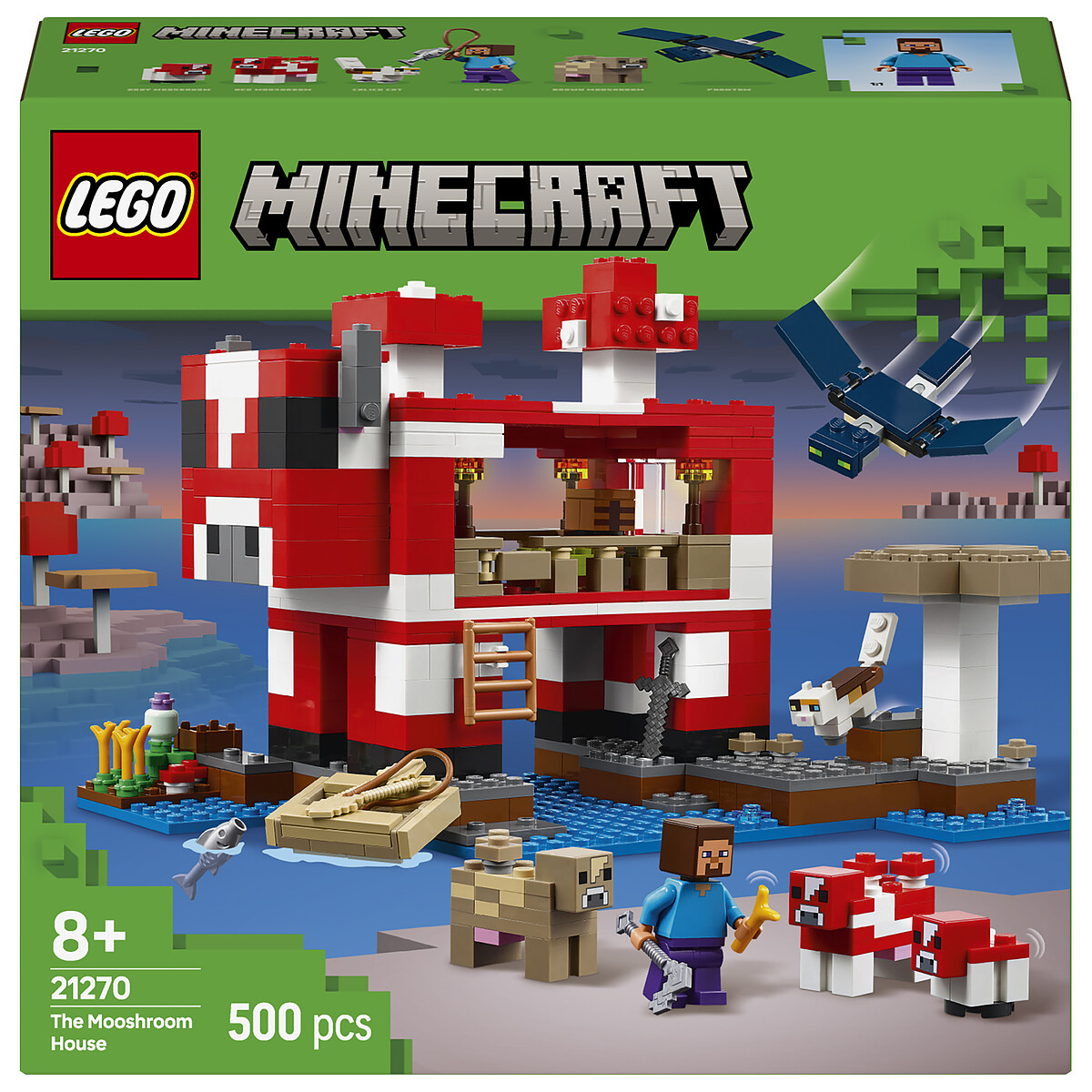 LEGO Minecraft 21270 La Maison des Champimeuhs