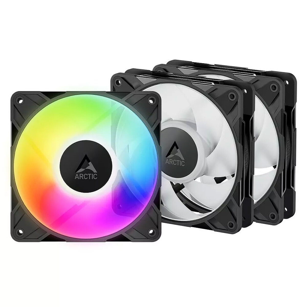 Arctic P12 Pro A-RGB LN (Noir) - Pack de 3 - Arctic