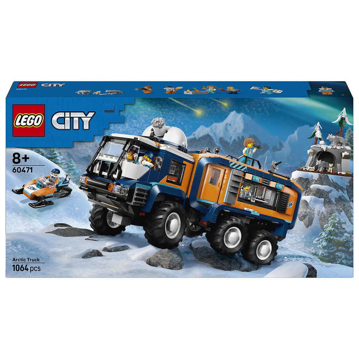 LEGO City 60471 Le Camion Scientifique des Explorateurs en Arctique
