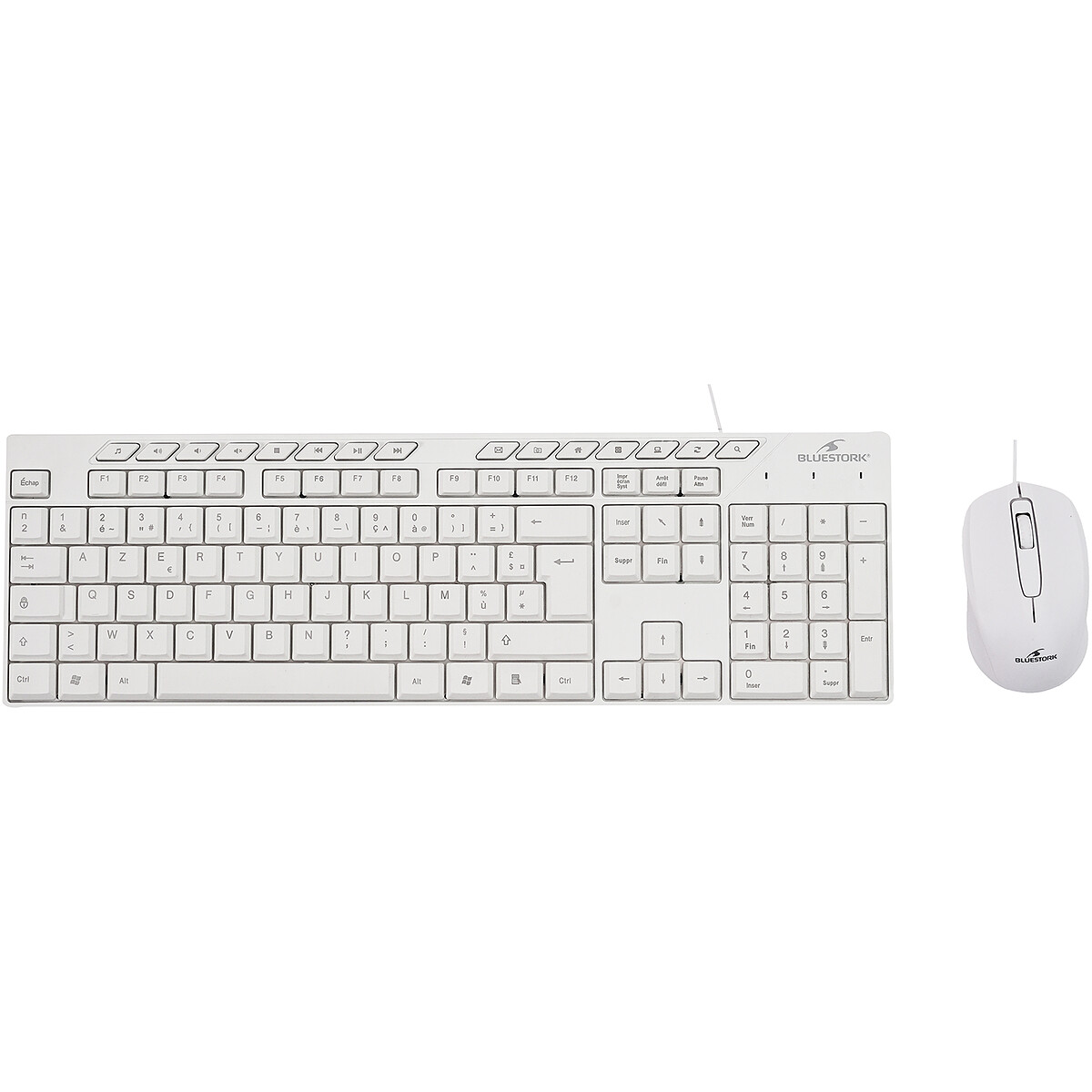 Bluestork Pack Media Office (Blanc) - Bluestork