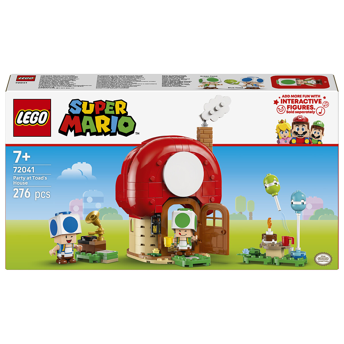 LEGO Super Mario 72041 Fête chez les Toads Jeu de Construction enfant dès - vue 8