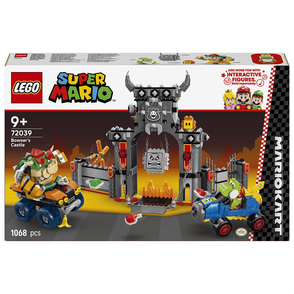 Super Mario 72039 Mario Kart – Château de Bowser Jeu de Construction des Neuf - vue 8