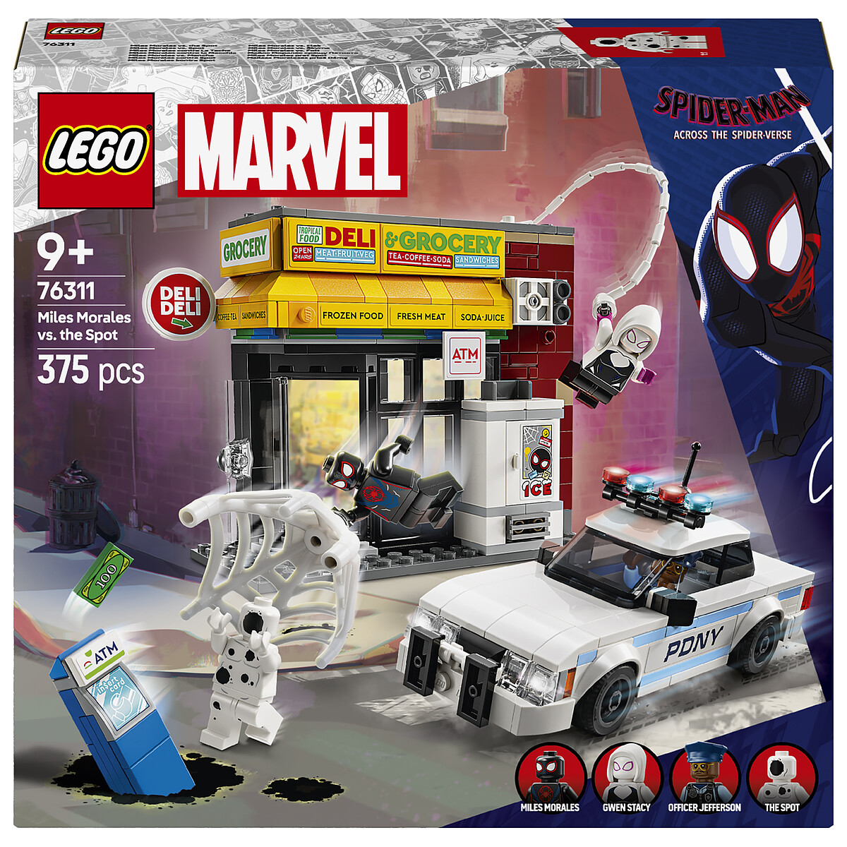 LEGO Marvel Spider-Verse : Miles Morales contre La Tache 76311 - vue 5