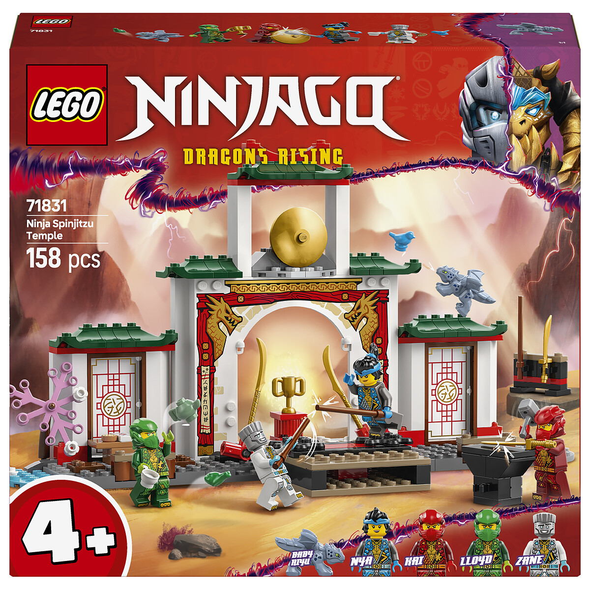 LEGO Ninjago Le Temple de Spinjitzu des Ninjas 71831 - vue 8