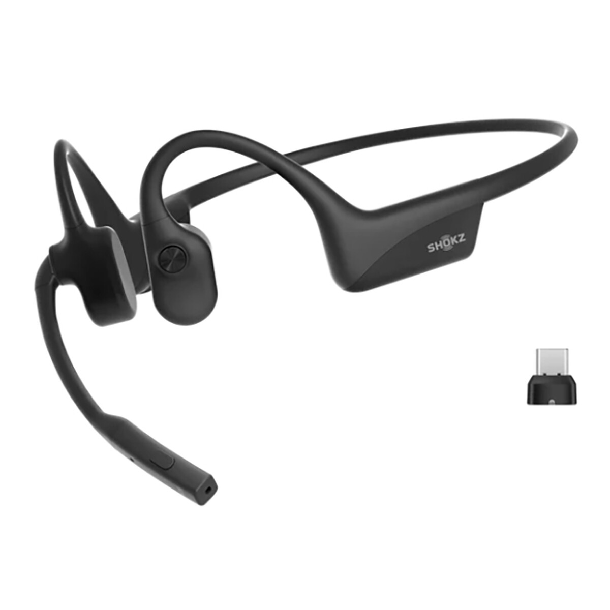 SHOKZ C120 AC BK écouteurcasque Sans fil Crochets auriculaires BureauCentre d'appels USB Type C Bluetooth Neuf - vue 4