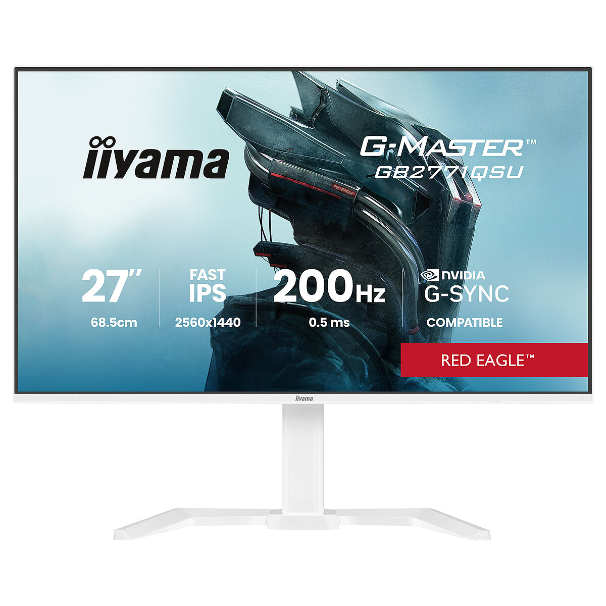 Ecran PC iiyama G MASTER GB2771QSU W1 27 2560 x 1440 Wide Quad HD - vue 3