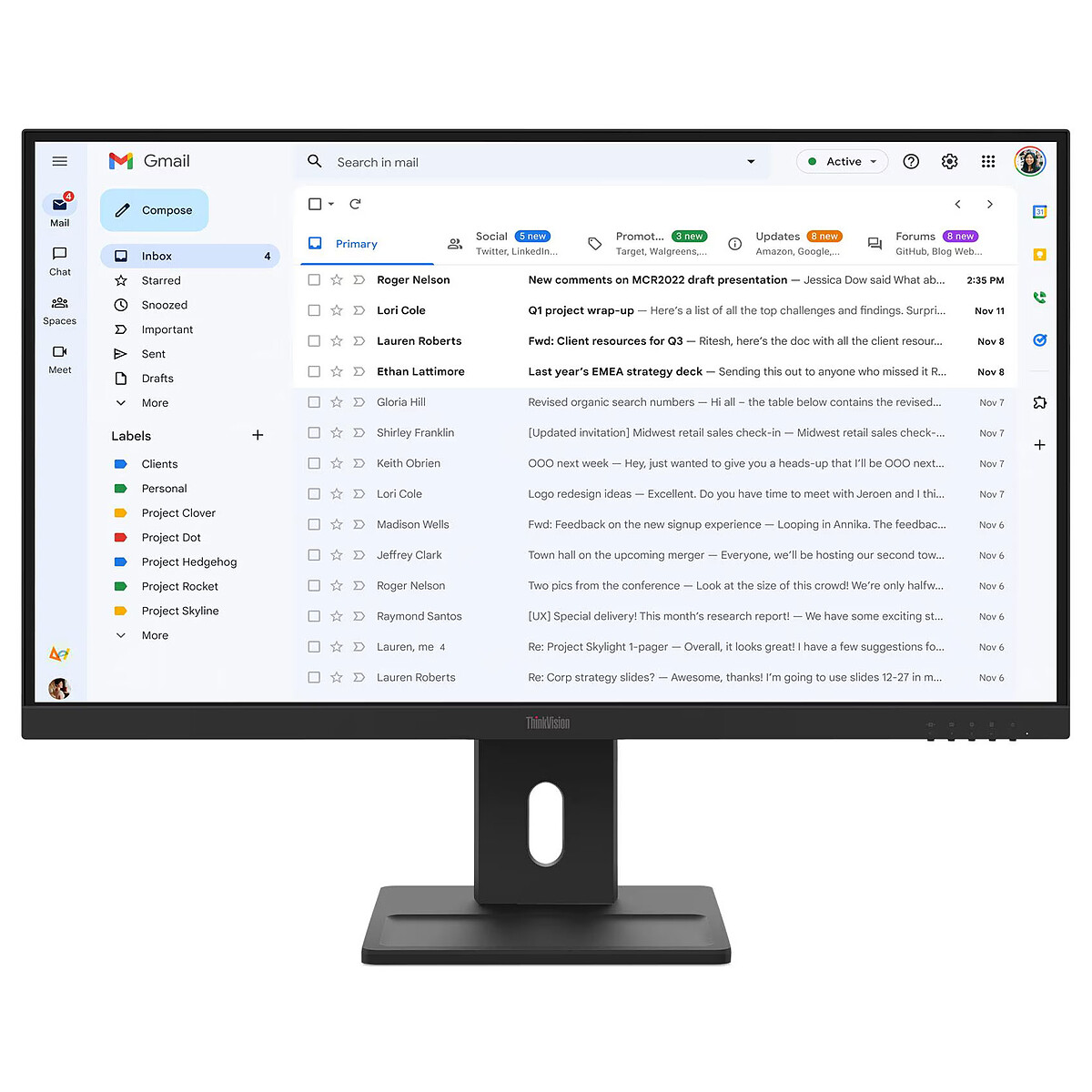 Lenovo 27 LED - ThinkVision E27-40