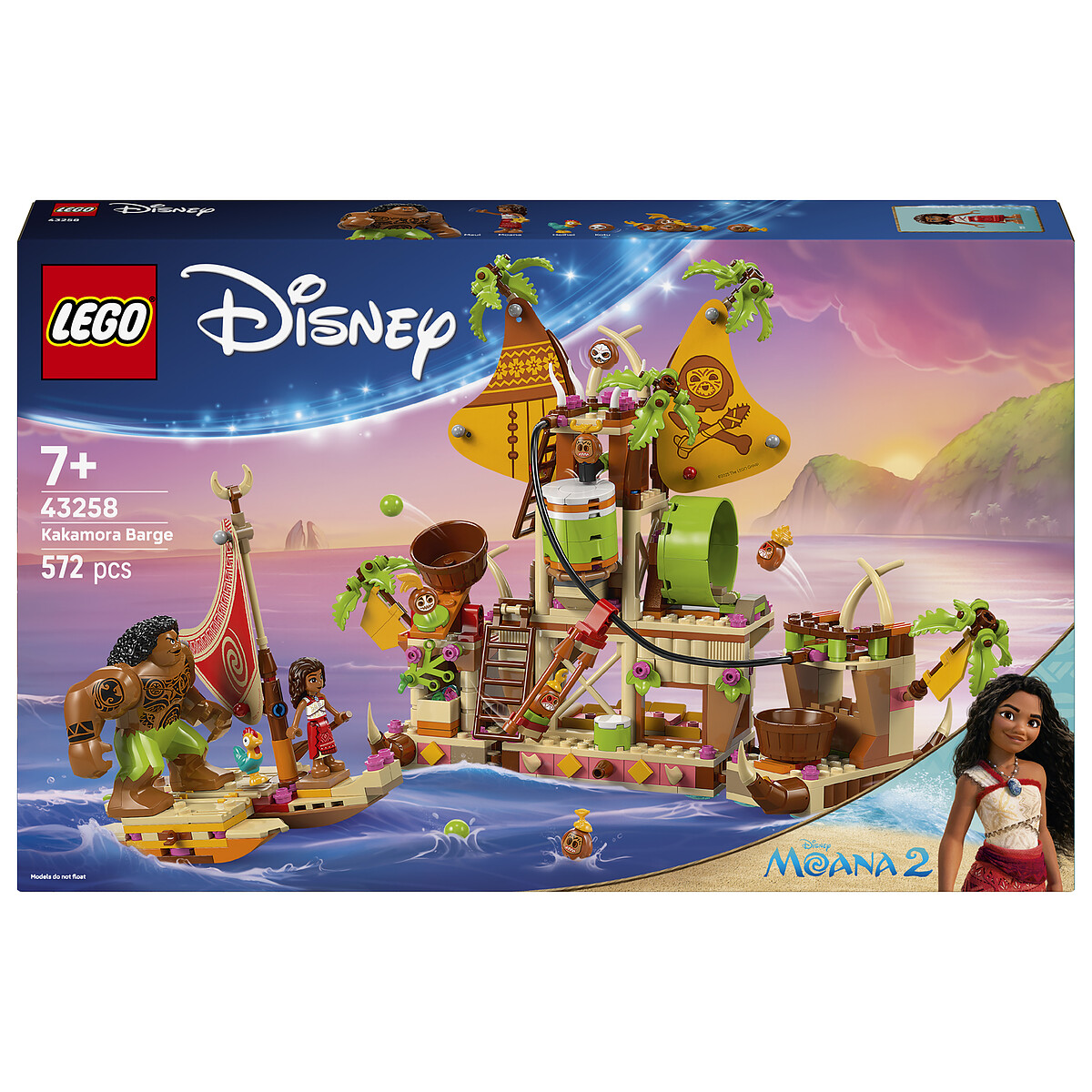 LEGO Disney Princess Le Navire des Kakamora 43258 - vue 6