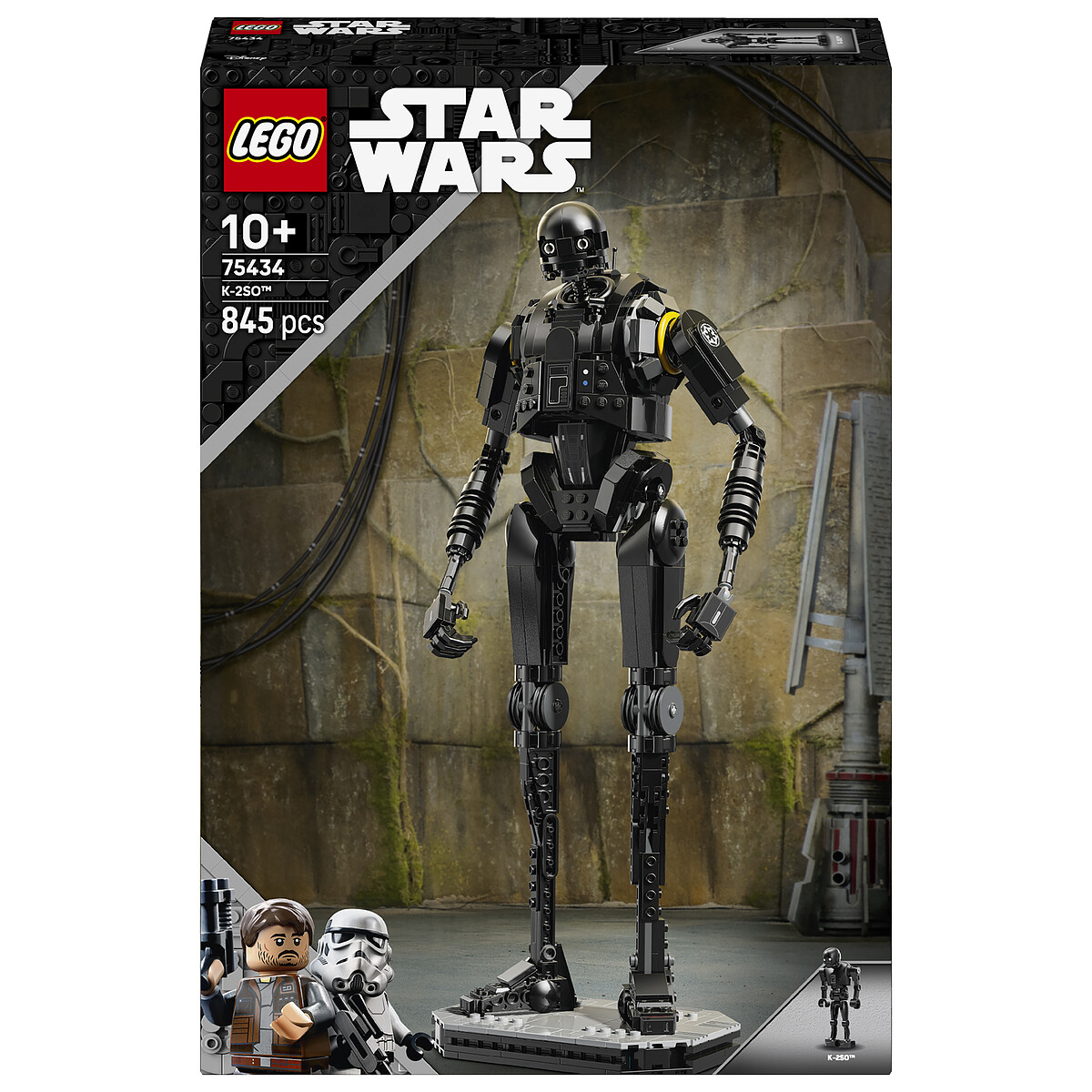 LEGO Star Wars : Andor 75434 K 2SO le Droïde de Sécurité Jouet enfant dès - vue 7