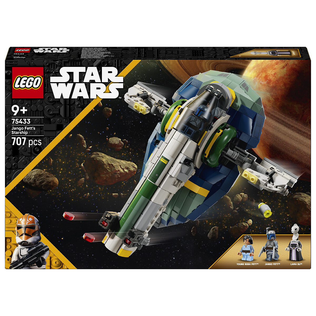 Star Wars 75433 'Attaque des Clones Le Vaisseau de Jango Fett Jouet des Neuf - vue 8
