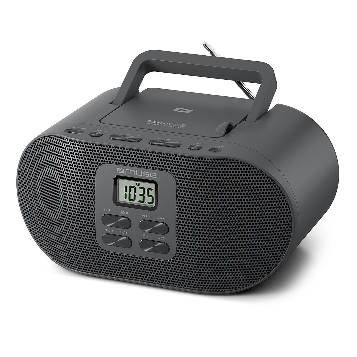 Muse M-33 BT avec lecteur CD