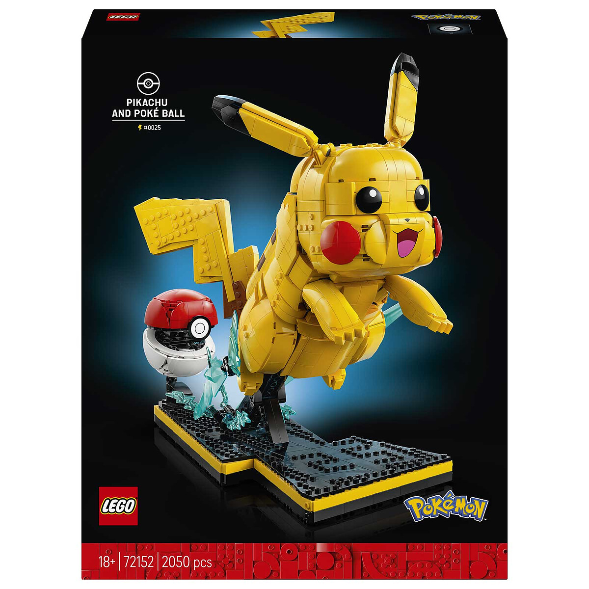 LEGO Pokémon 72152 Pikachu et Poké Ball