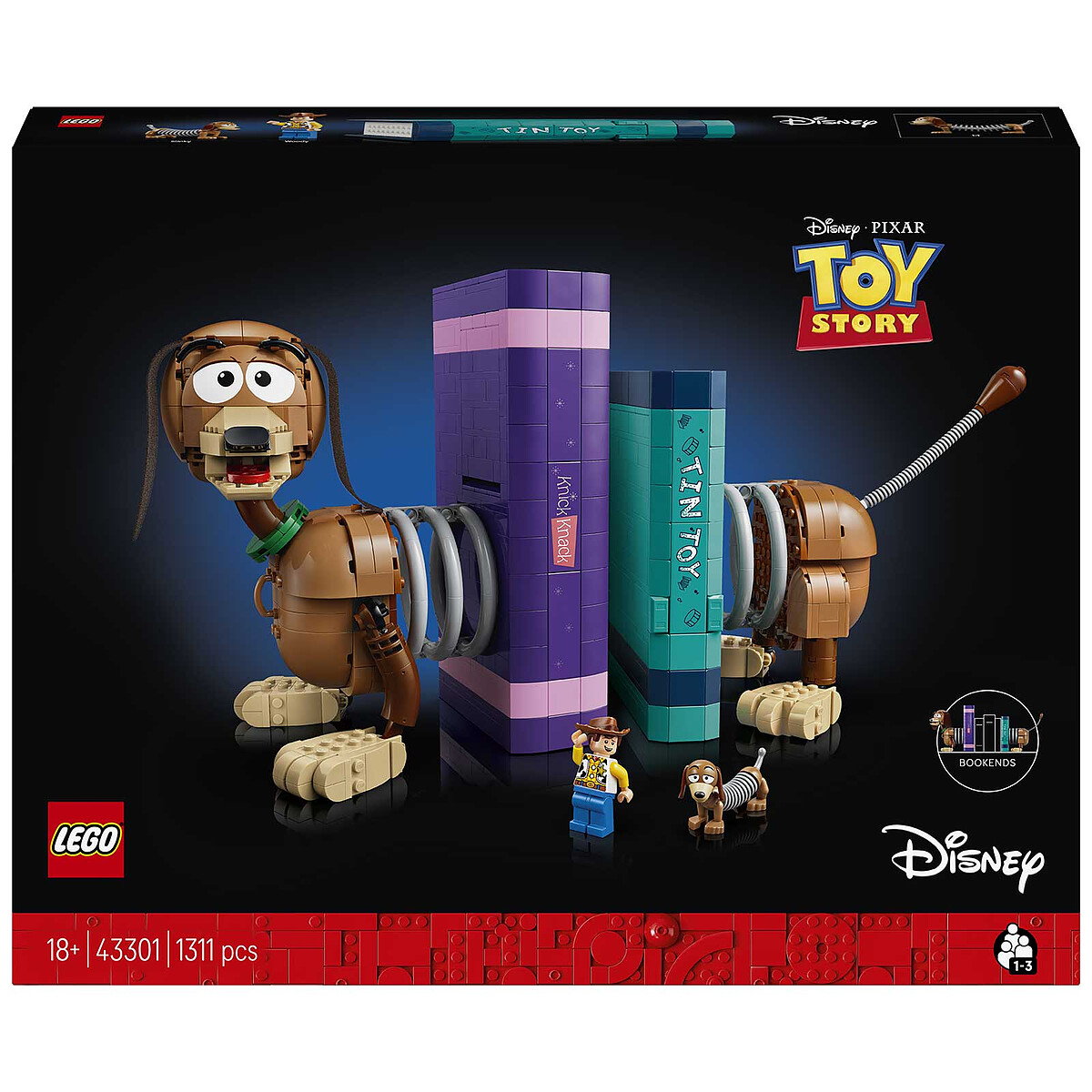 LEGO Disney Pixar Serre-Livres Zigzag de Toy Story 43301 - vue 2