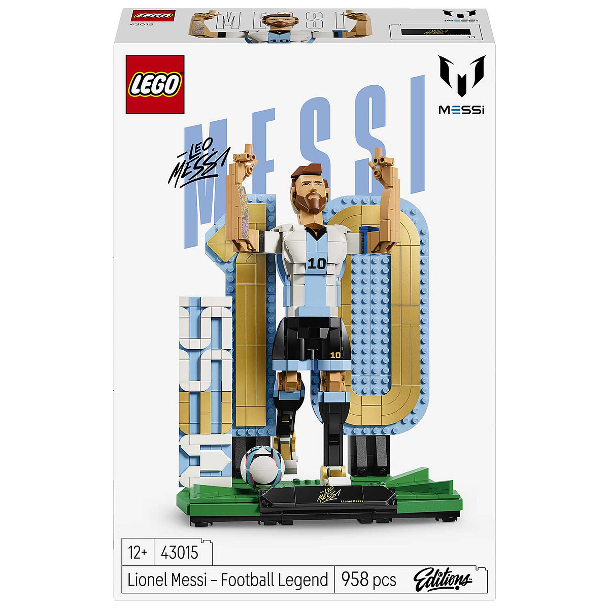 LEGO Editions Lionel Messi Légende du Foot 43015 - vue 4