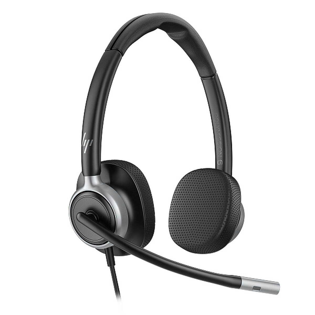 HP Poly Mission 625 Mission 600 Series micro casque sur oreille filaire Suppresseur de bruit actif USB C USB A Certifié pour Microsoft Teams Works With Chromebook Certified certifié Zoom Certifié Google Meet - vue 8