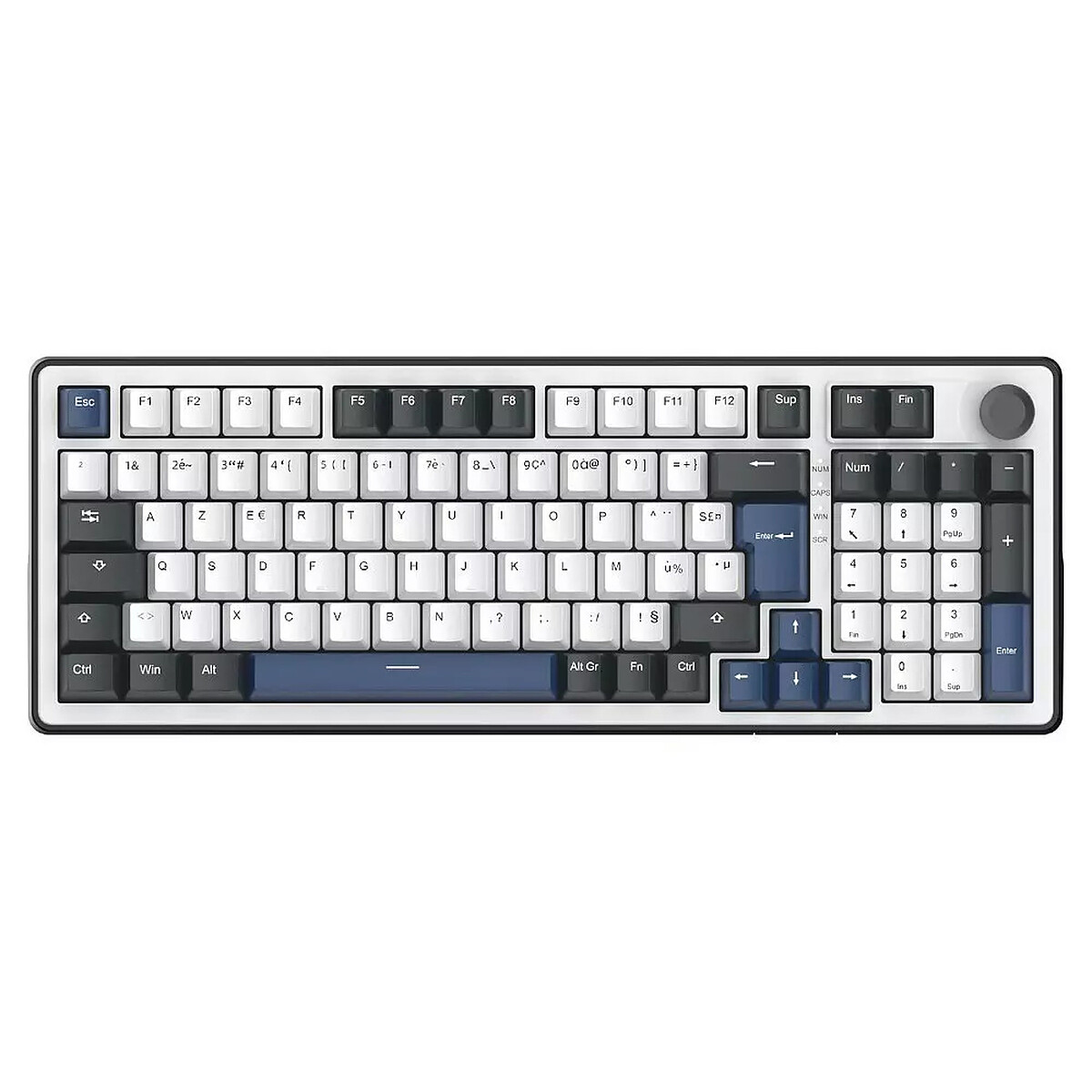 Clavier Gaming The G-Lab Keyz Elite 400 HE – Filaire, Switchs Magnétiques, AZERTY - vue 2