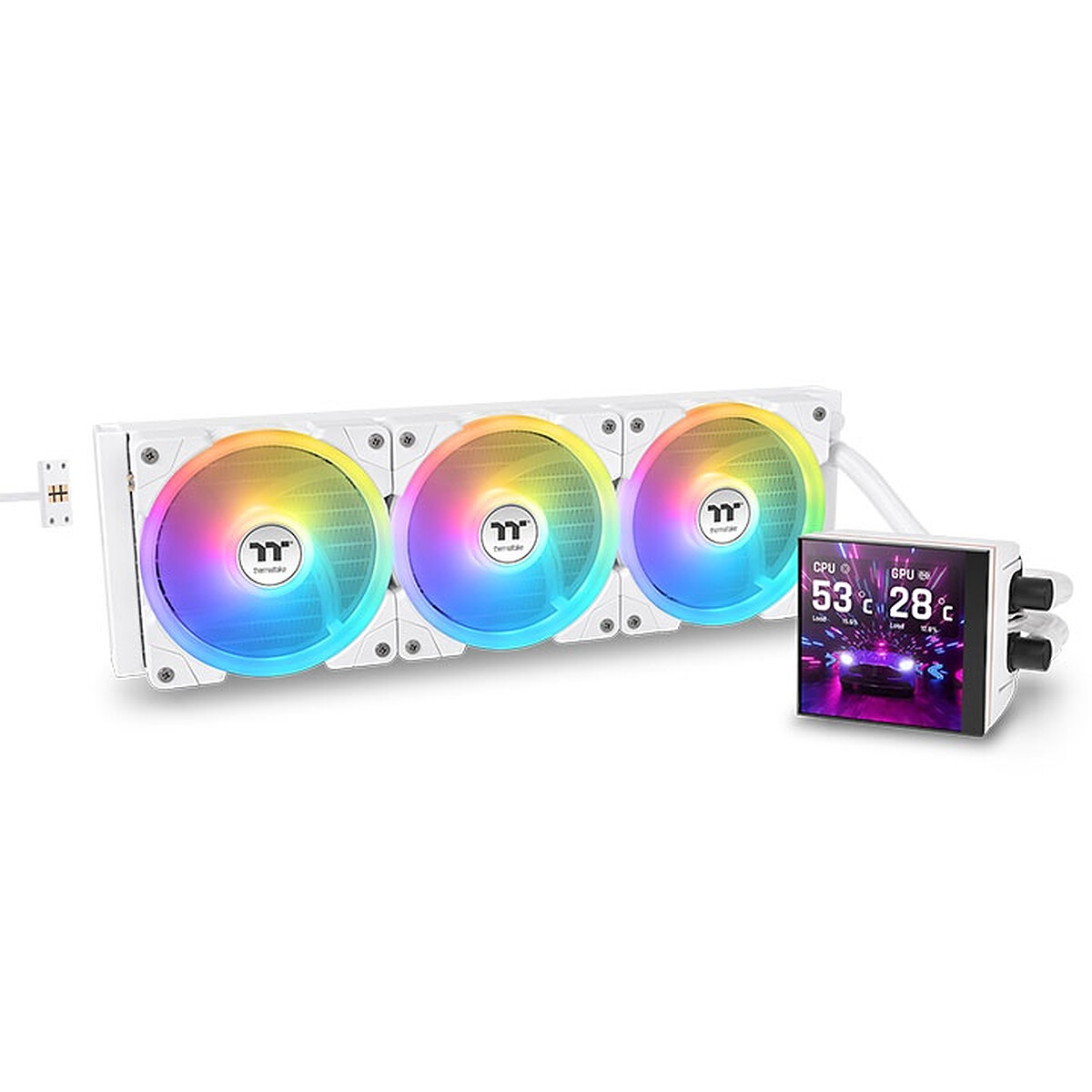 Thermaltake MAGFloe 420 Ultra ARGB Sync (Blanc)