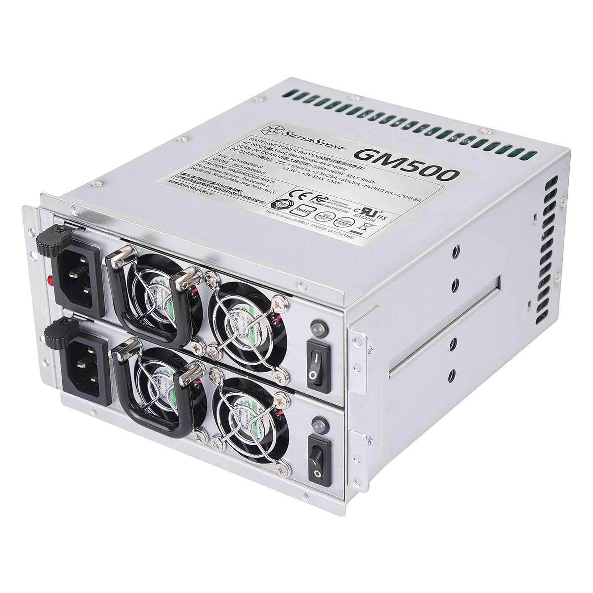 SilverStone GM500-S Silver