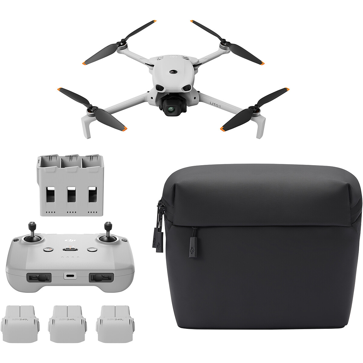 Drone Dji Lito X1 Fly More Combo RC N3 - vue 5