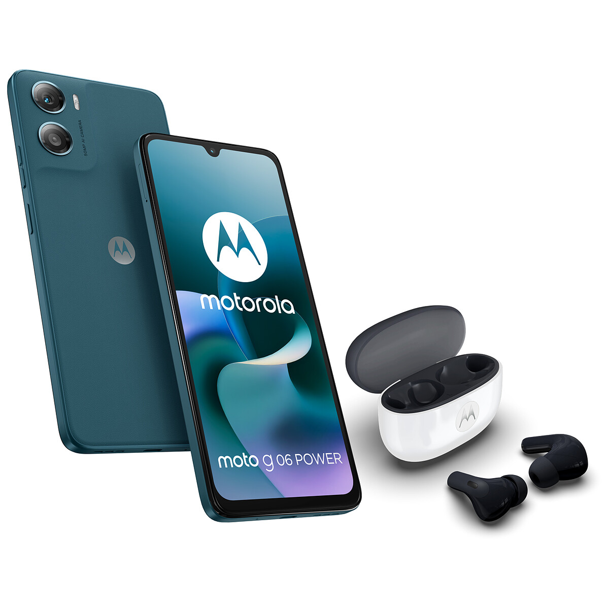 Motorola Moto G06 Power 4 Go / + Moto Buds 2