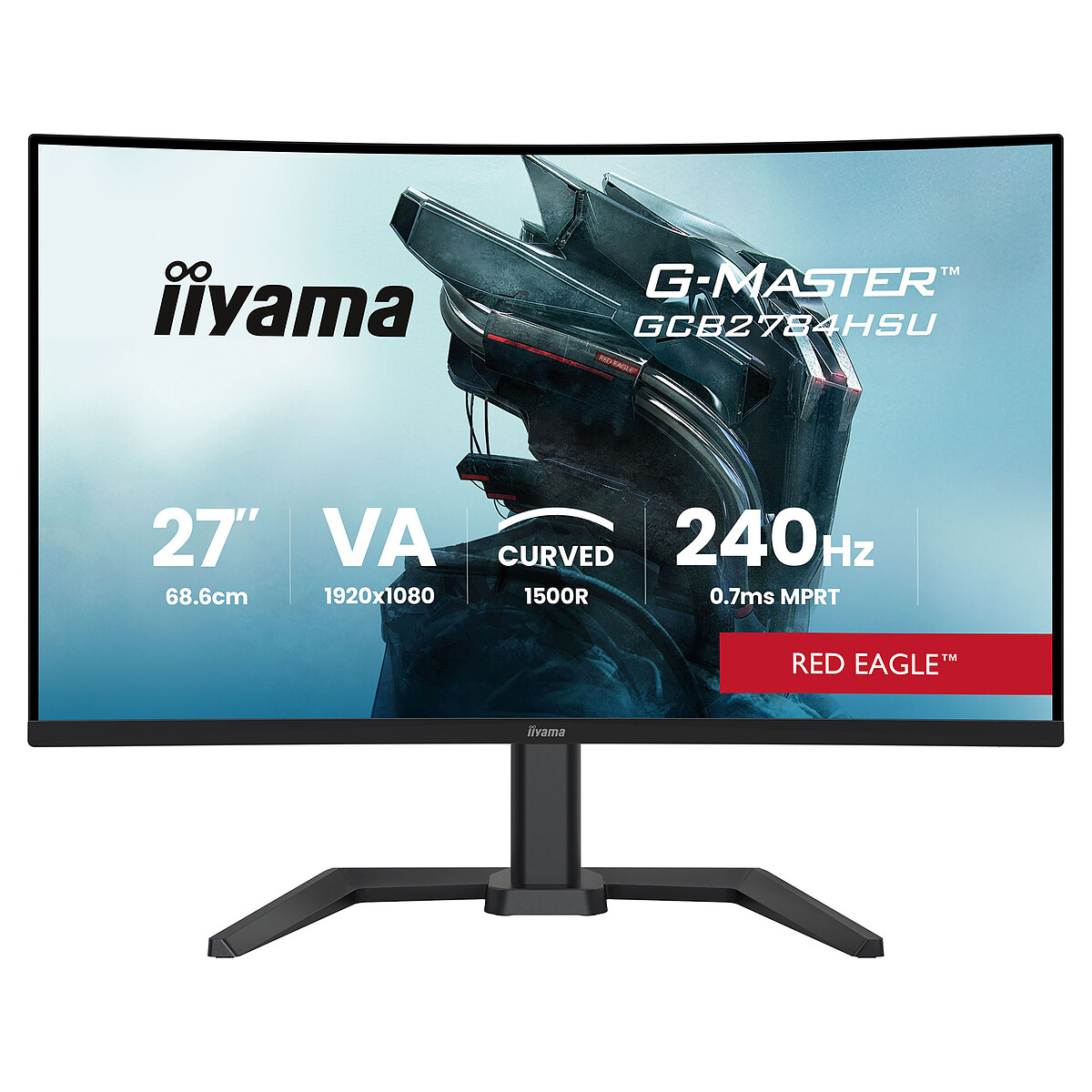 Ecran PC iiyama G MASTER GCB2784HSU B1 27 240Hz 27 1920 x 1080 - vue 4