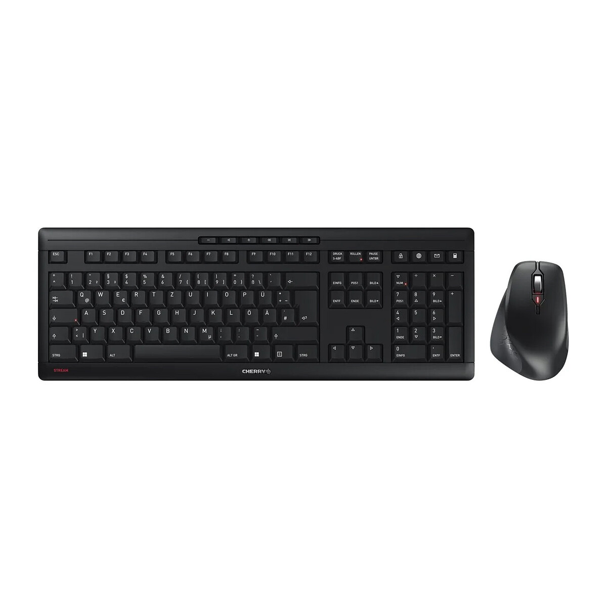 Clavier Sans Fil CHERRY STREAM DESKTOP COMFORT – Touches Silencieuses, Souris Ergonomique - vue 4