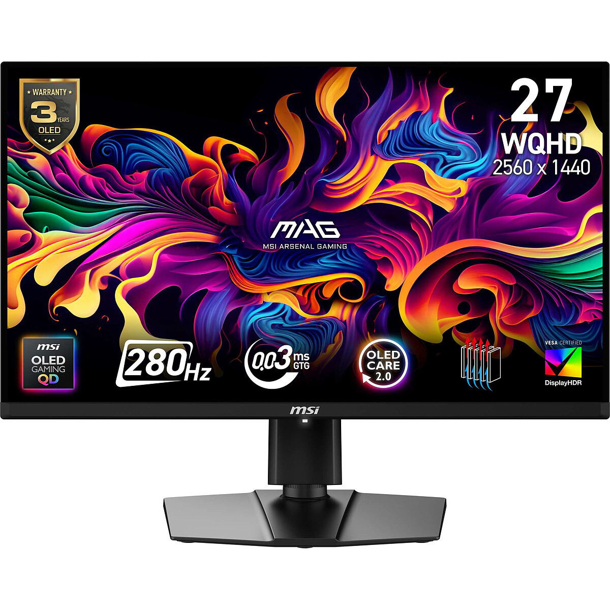 MSI MAG 271QP QD OLED X28 - vue 6