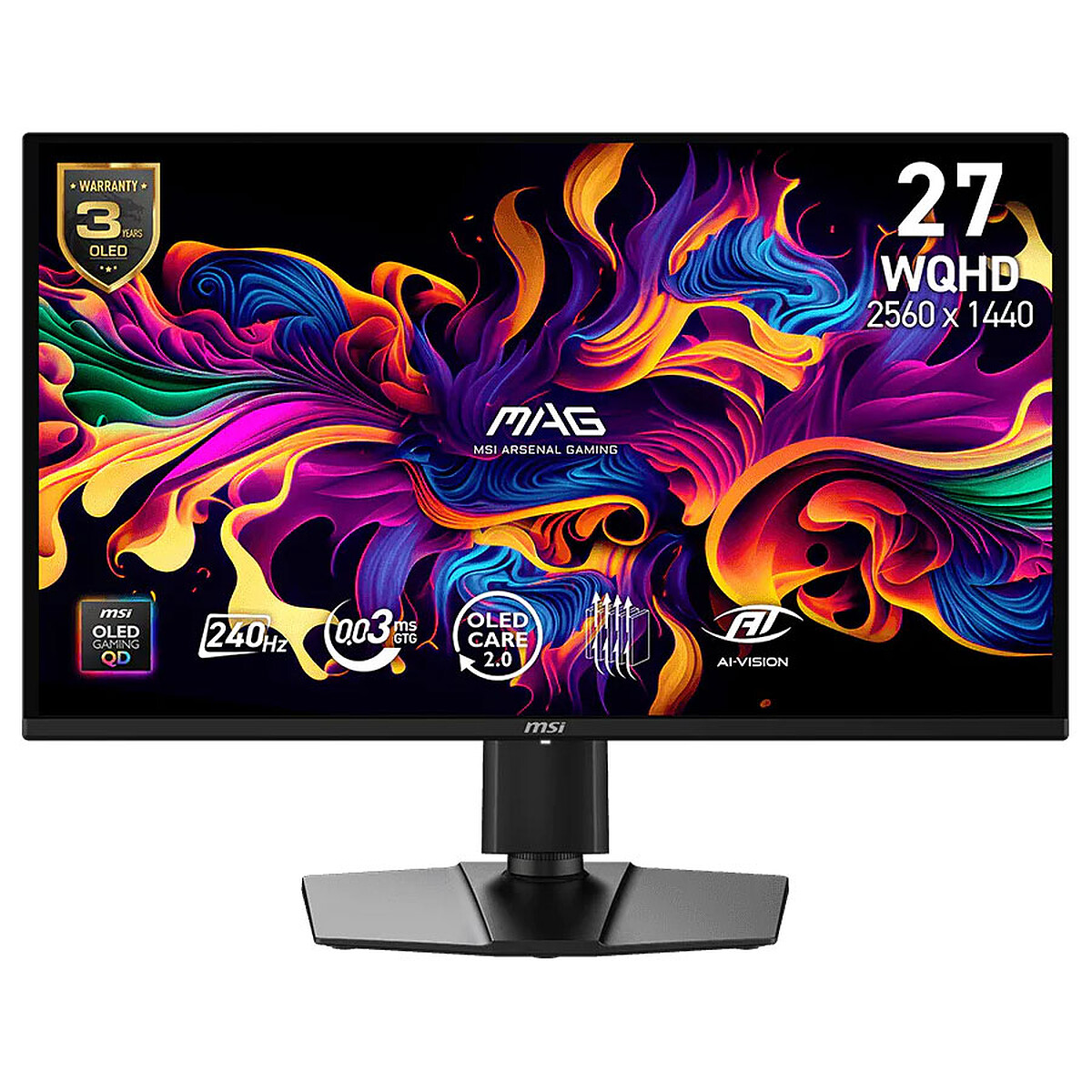 MSI 26.5 QD-OLED - MAG 274QP QD-OLED X24