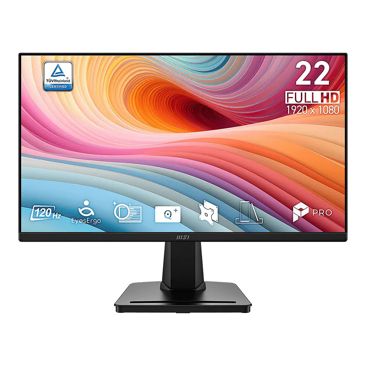MSI PRO MP225 E12VL 21.5 VA FullHD 120Hz 1ms MPRT Adaptive Sync - vue 4
