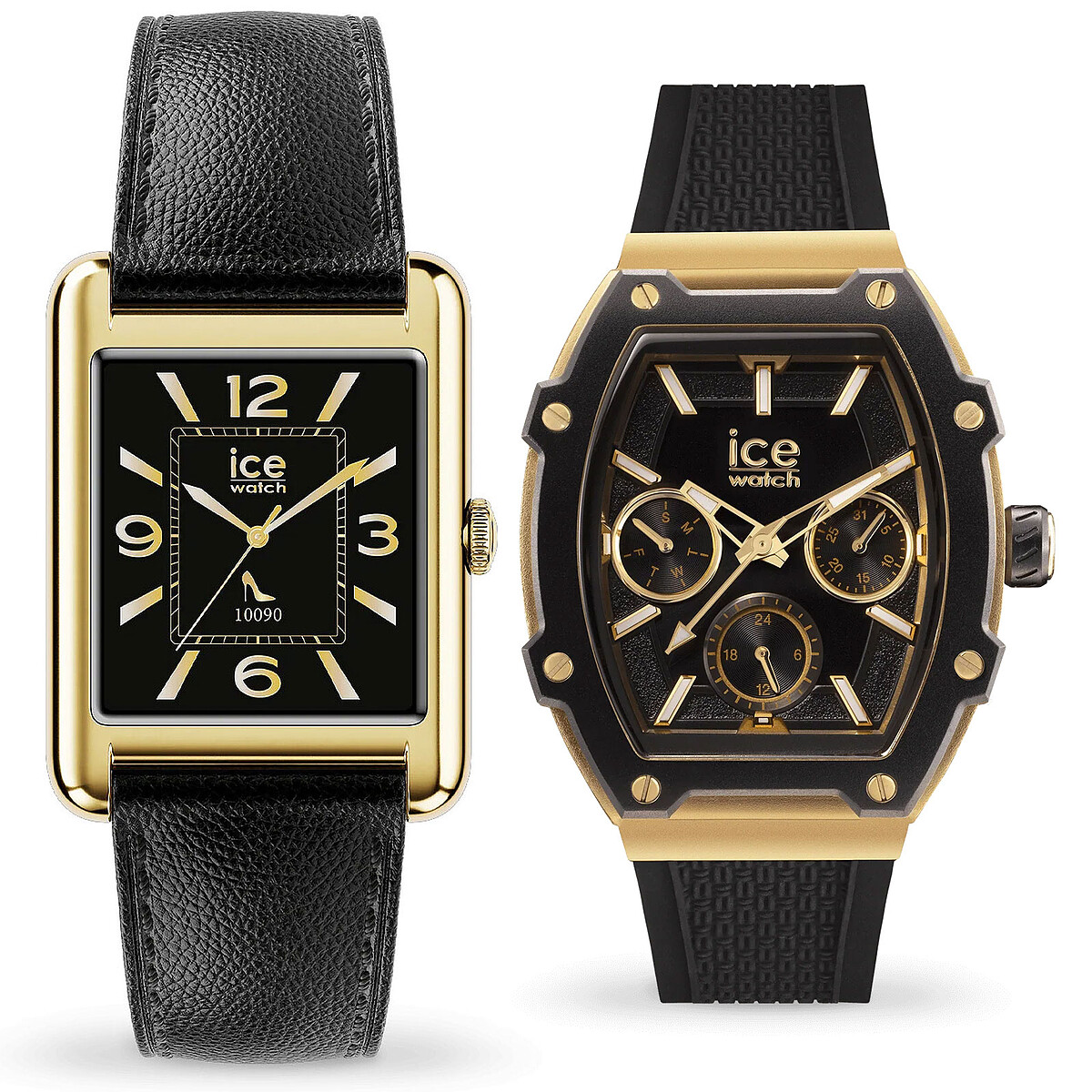 Ice Watch Ice Smart TKS 2.0 (Or Rose / Marron) + Ice Boliday Noir/Or OFFERTE !