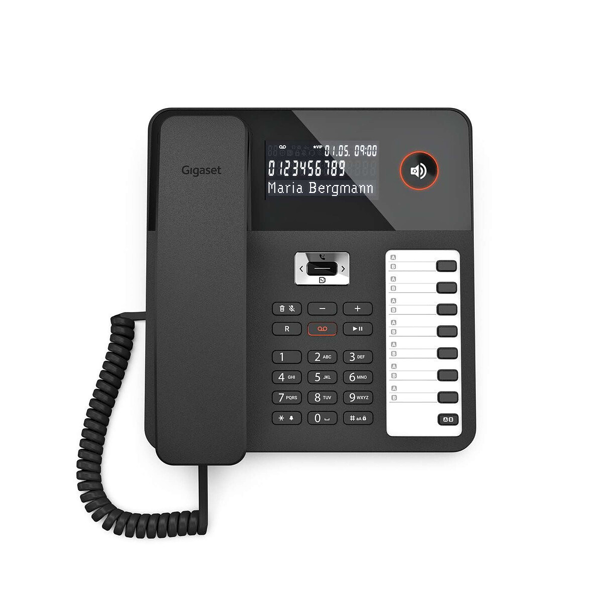 Téléphone Filaire Gigaset Desk 800A – Système De Répondeur Avec ID D'Appelant - vue 4