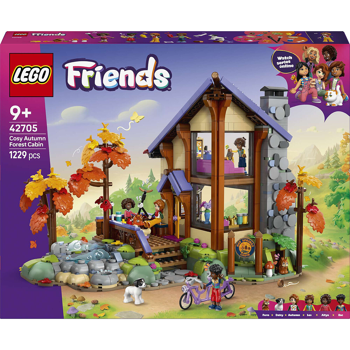 LEGO® Friends 42705 La cabane chaleureuse dans la forêt - vue 4