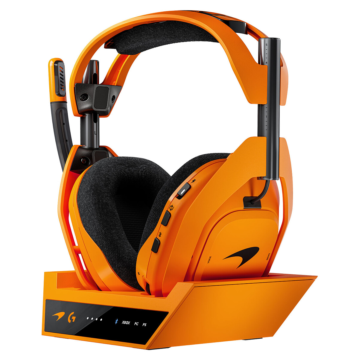Casque Gaming Sans Fil Logitech G Astro A50 X LIGHTSPEED McLaren Edition – Bluetooth, Multi-Plateforme