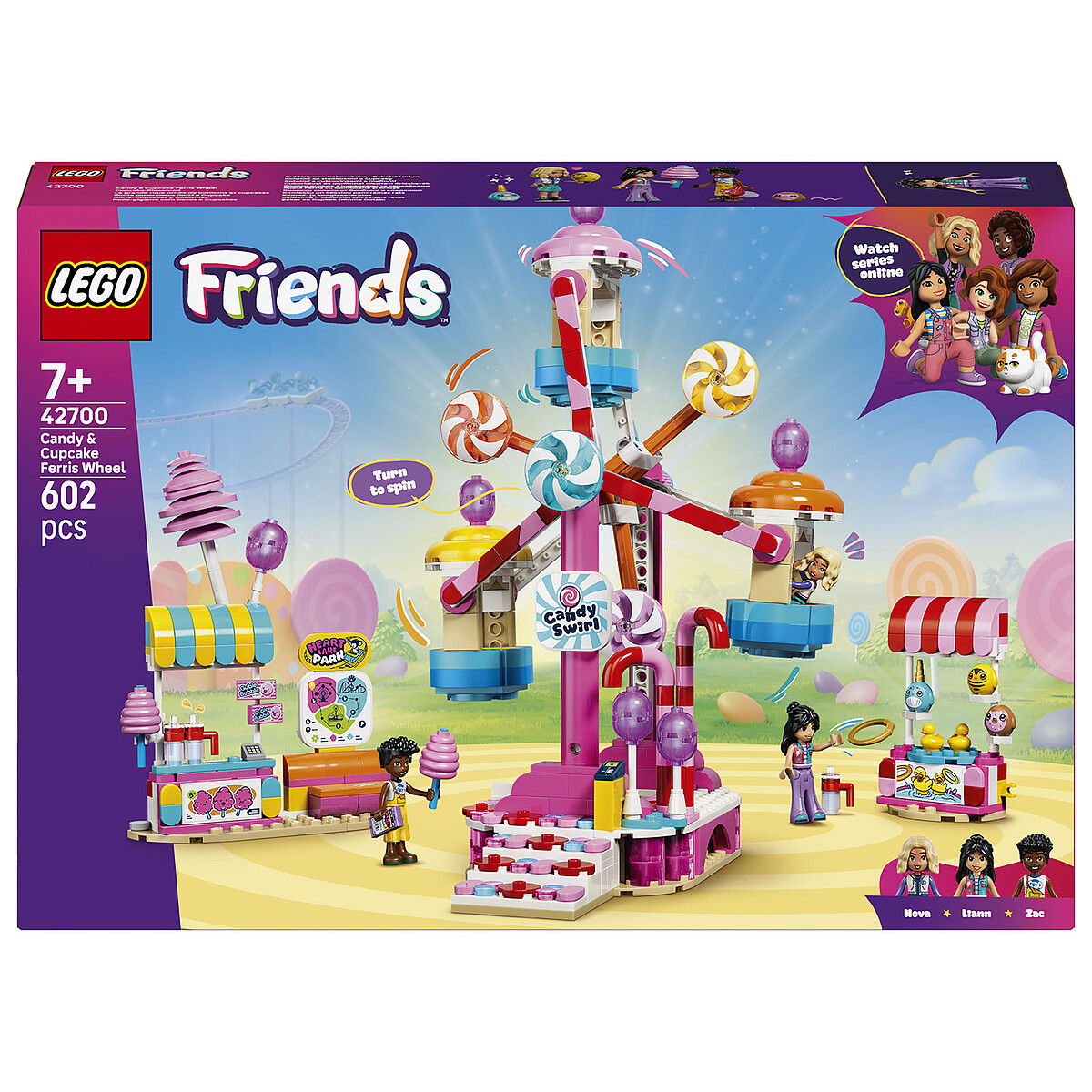 LEGO® Friends 42700 La grande roue ornée de bonbons et cupcakes - vue 4
